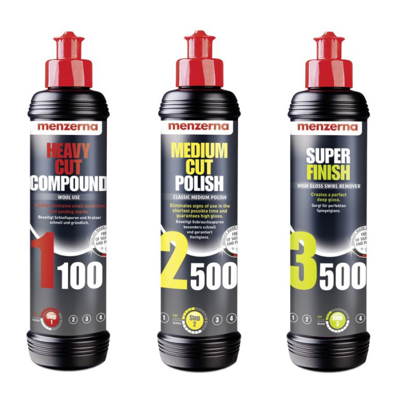 Kit Polish Menzerna Auto Pro Lavage
