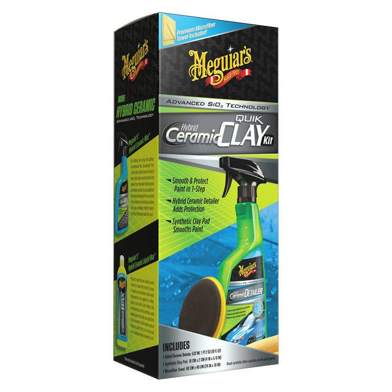 Kit de Décontamination Hybride Céramique Meguiar's Kit de Décontamination Hybride Céramique Meguiar's