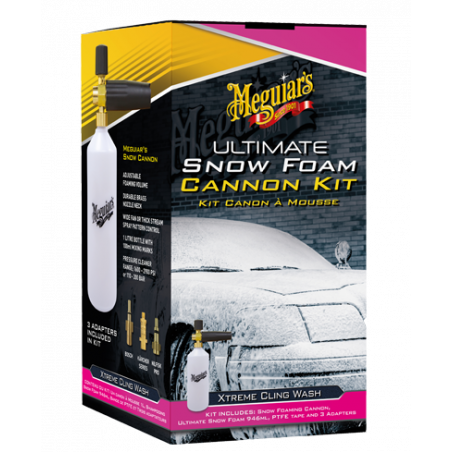 Kit Canon à Mousse Ultimate Snow Foam Meguiar's