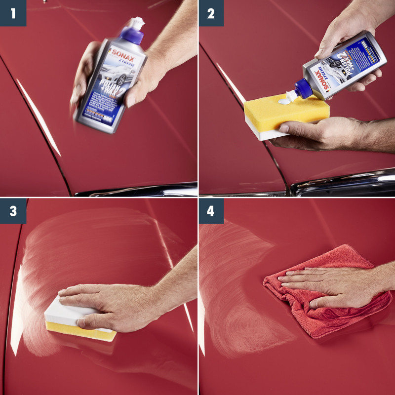 SONAX 8 X 02071000 Xtreme Polish Wax 2 Hybrid Npt Lucidatura A - Foto 7