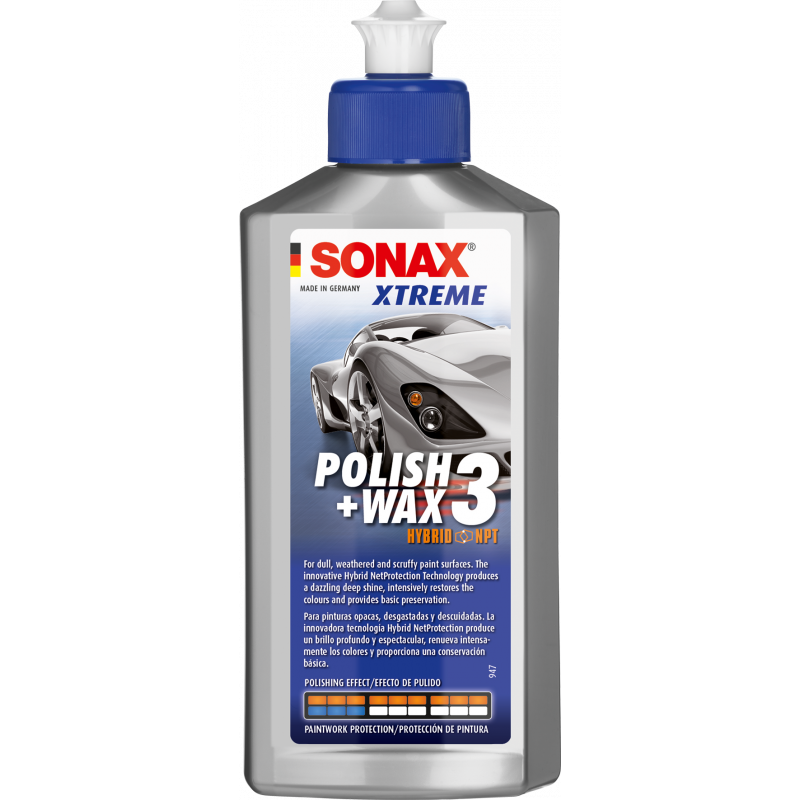Xtreme Polish + Wax 3 Hybrid NPT - SONAX