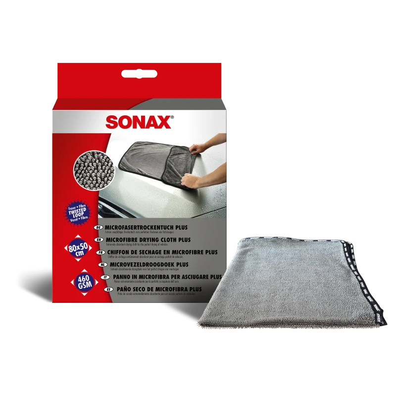 Chiffon de séchage en microfibre PLUS - SONAX