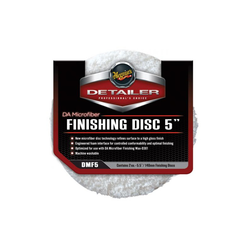 Disque de Finition Microfibre 5 Pouces Meguiar's