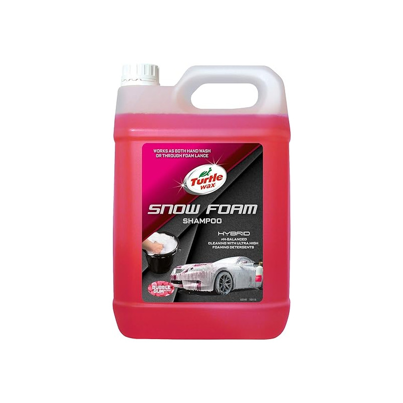 Shampooing Hybrid 2.5L Snow Foam - TURTLE WAX