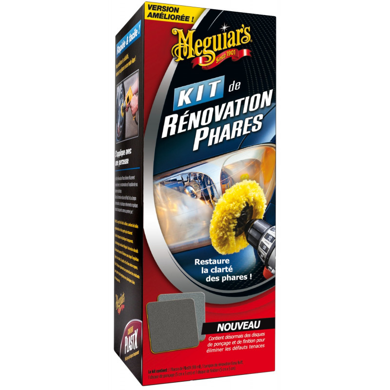 Kit Rénovation Phares - MEGUIAR'S